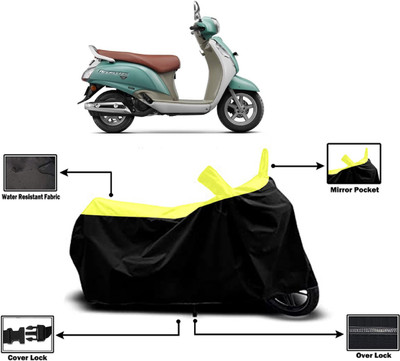 Amexride Two Wheeler Cover for Suzuki(Access 125, Yellow)