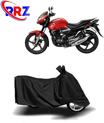 RRZ Waterproof Two Wheeler Cover for Suzuki(GS 150R, Black)