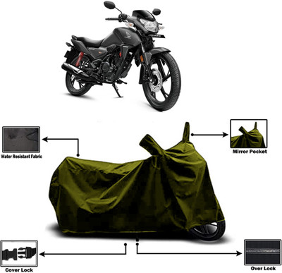 Amexride Two Wheeler Cover for Honda(SP 125, Green)