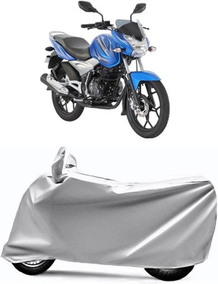 V VINTON Two Wheeler Cover for Bajaj(Discover 125 DTS-i, Grey)