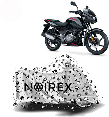 NOIREX Two Wheeler Cover for Bajaj(Pulsar 125, Silver)