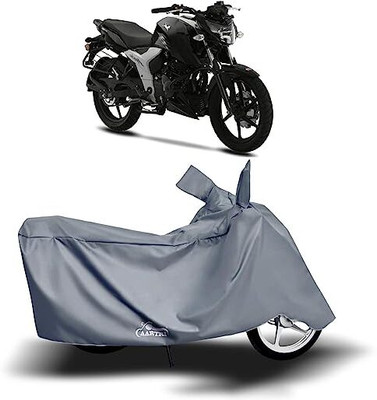 TESLEY Waterproof Two Wheeler Cover for TVS(Apache RTR 160 4V, Grey)