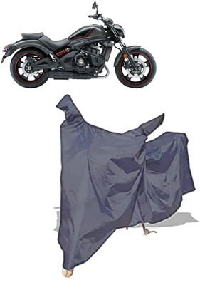 Amexride Two Wheeler Cover for Kawasaki(Vulcan S BS6, Grey)