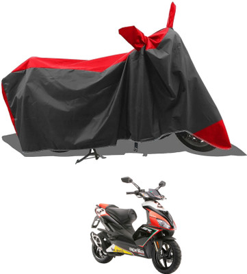 KEDIT Two Wheeler Cover for Aprilia(Red, Black)