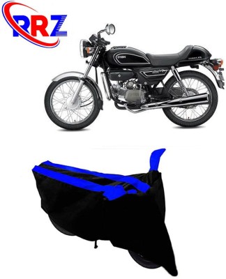 RRZ Waterproof Two Wheeler Cover for Hero(Splendor Pro Classic, Black, Blue)