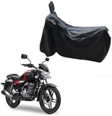 KEDIT Two Wheeler Cover for Bajaj(V 150, Black)