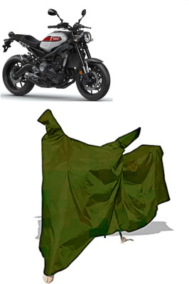 Amexride Two Wheeler Cover for Yamaha(XSR300, Maroon)