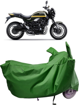 Amexride Two Wheeler Cover for Kawasaki(Z900 RS Cafe Racer BS6, Maroon)