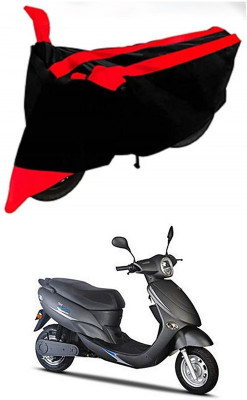 AutoGalaxy Waterproof Two Wheeler Cover for Avon(E Star, Red, Black)