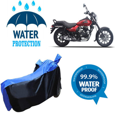 Mdstar Waterproof Two Wheeler Cover for Bajaj(Avenger 180 Street, Multicolor)