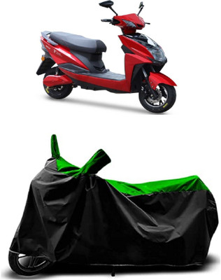 VESMEI Two Wheeler Cover for Okinawa(Raise BS6, Green)