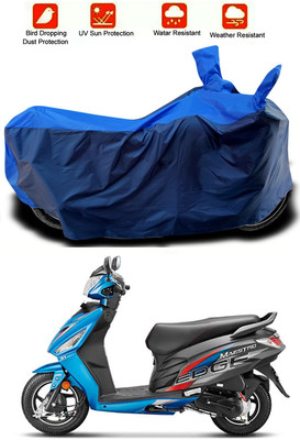 Mdstar Waterproof Two Wheeler Cover for Hero(Maestro Edge, Blue, Blue)
