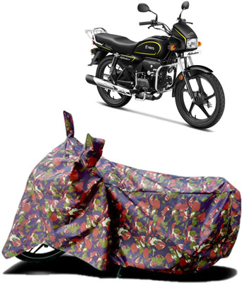 RM Collections Waterproof Two Wheeler Cover for Hero(Splendor Plus, Multicolor)