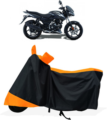 Tricway Two Wheeler Cover for Bajaj(Pulsar 150 DTS-i, Orange)