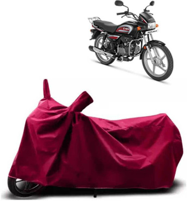 Aamaya Store Waterproof Two Wheeler Cover for Yamaha(FZS-FI BS6, Maroon)