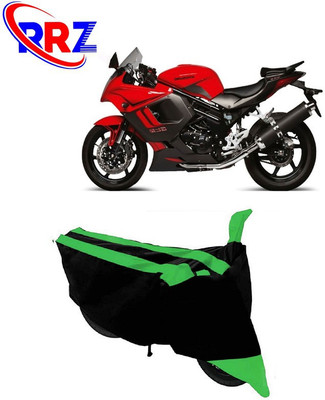 RRZ Waterproof Two Wheeler Cover for Hyosung(GT650R, Black, Green)