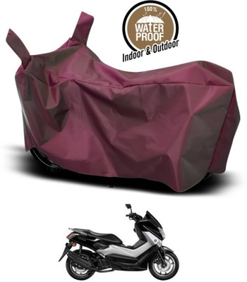 KEDIT Two Wheeler Cover for Yamaha(NMax 155, Maroon)