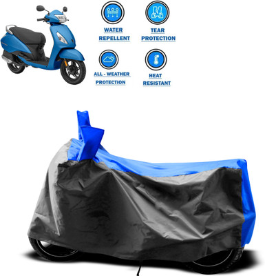 GOSHIV-car and bike accessories Waterproof Two Wheeler Cover for TVS(Jupiter classic, Grey)