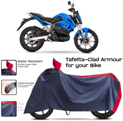 WMIZEXA Two Wheeler Cover for Revolt(RV 300, Red, Blue)
