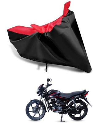 KEDIT Two Wheeler Cover for Honda(CB Shine, Red, Black)