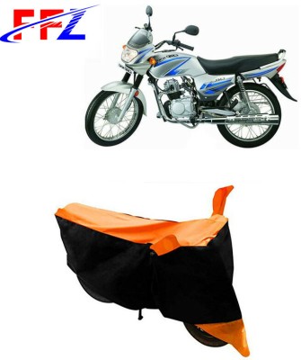 FFZ Waterproof Two Wheeler Cover for LML(CRD, Black, Orange)