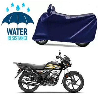 Tritika Waterproof Two Wheeler Cover for Honda(CD 110 Dream, Blue)