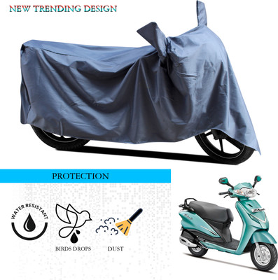 SnehaSales Waterproof Two Wheeler Cover for Hero(Duet, Grey)
