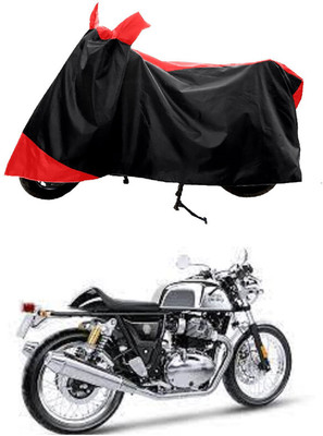GROFATIK Two Wheeler Cover for Royal Enfield(Continental GT 650, Red)