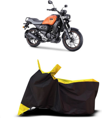 VESMEI Two Wheeler Cover for Yamaha(FZ S FI New BS6, Yellow)
