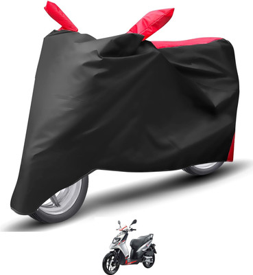 Caronix Waterproof Two Wheeler Cover for Aprilia(SR 125, Red)