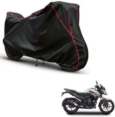 Car Life Two Wheeler Cover for Honda(X-Blade, Black, Red)