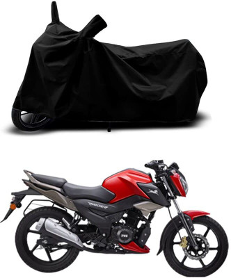 KEDIT Two Wheeler Cover for TVS(Black)