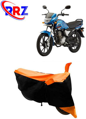 RRZ Waterproof Two Wheeler Cover for Yamaha(Saluto RX, Black, Orange)