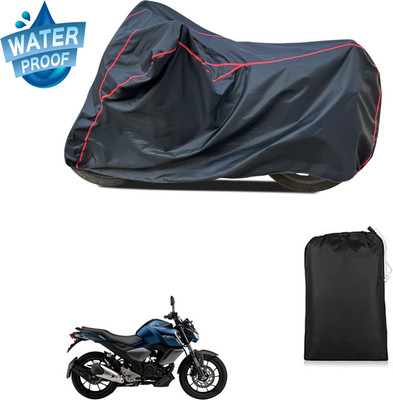 PAGORA Waterproof Two Wheeler Cover for Yamaha(FZ-Fi Version 3.0, Black)