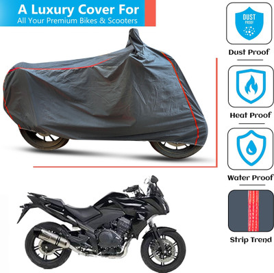 FAMEXON Waterproof Two Wheeler Cover for Honda(CBF 1000, Grey)