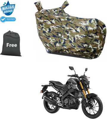 CODOKI Waterproof Two Wheeler Cover for Yamaha(MT 15 New, Yellow)