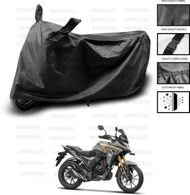 smwzxyu Waterproof Two Wheeler Cover for Honda(CB, Black)
