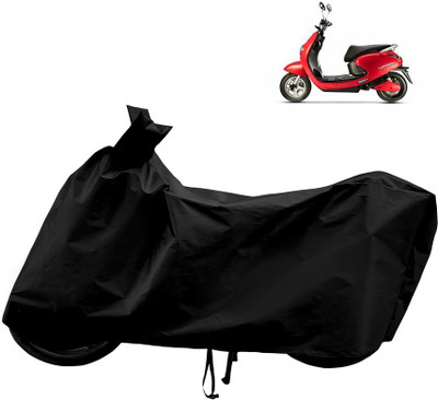 Horseyaart Waterproof Two Wheeler Cover for Evolet(Pony BS6, Black)