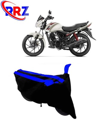 RRZ Waterproof Two Wheeler Cover for Suzuki(Sling Shot Plus, Black, Blue)