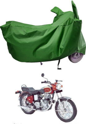 Amexride Two Wheeler Cover for Royal Enfield(Machismo 500, Maroon)