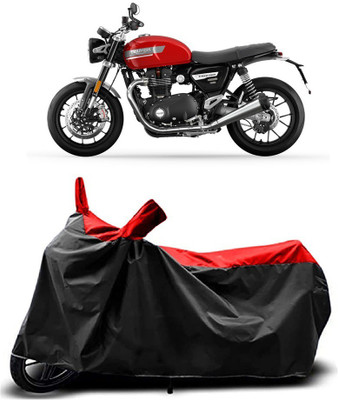 MMSSTAR Waterproof Two Wheeler Cover for Triumph(Speed Twin BS6, Red)