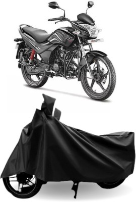 Mdstar Waterproof Two Wheeler Cover for Hero(Passion Xpro, Black)