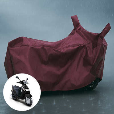 CODOKI Waterproof Two Wheeler Cover for Mahindra(Duro DZ, Maroon)