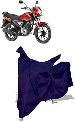 Amexride Two Wheeler Cover for Yamaha(Saluto RX BS6, Blue)