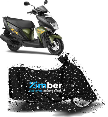 THE REAL ARV Two Wheeler Cover for Yamaha(Ray ZR, Black)