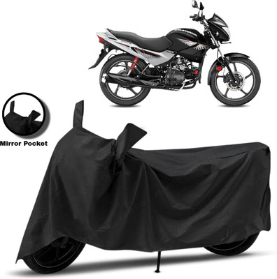 WMIZEXA Waterproof Two Wheeler Cover for Universal For Bike(Black)