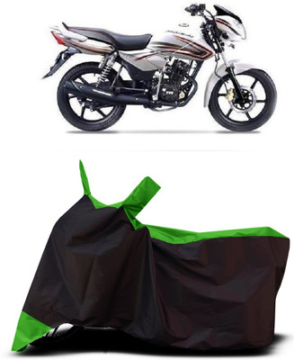 VESMEI Two Wheeler Cover for TVS(Pep+ BS6, Green)