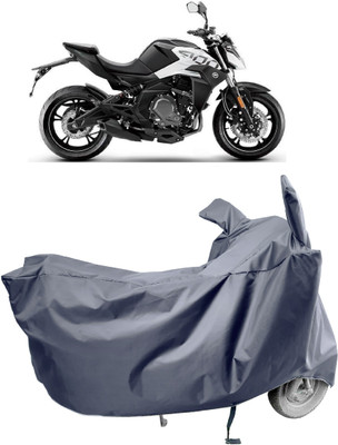Amexride Two Wheeler Cover for CFMoto(400NK BS6, Grey)