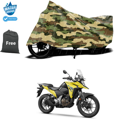 CODOKI Waterproof Two Wheeler Cover for Suzuki(Yellow)