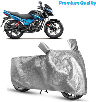 LifoDora Waterproof Two Wheeler Cover for Hero(Glamour i3s, Silver)